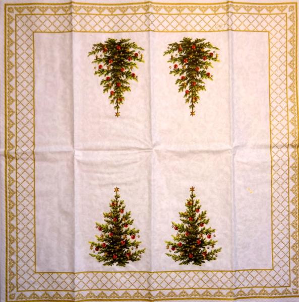 195 Christmas Flowers - 3-ply (red) - Ihr